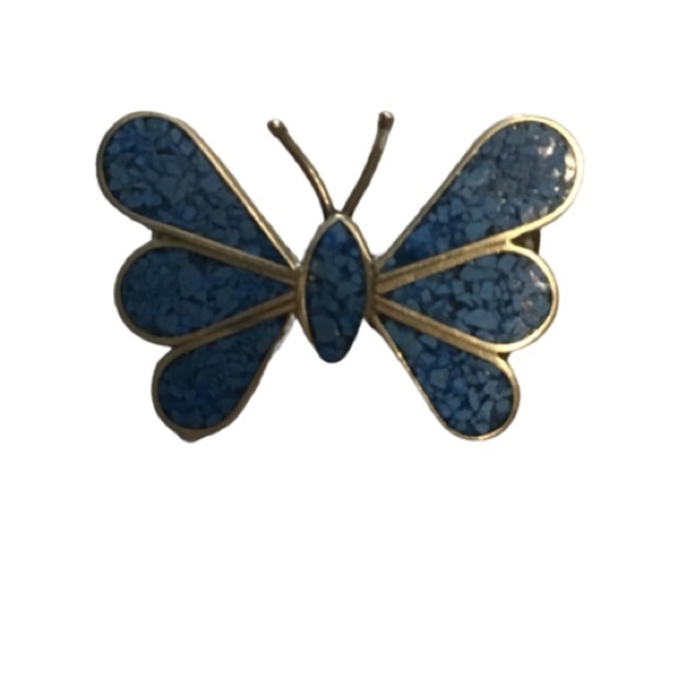 VTG 70s Butterfly Pin